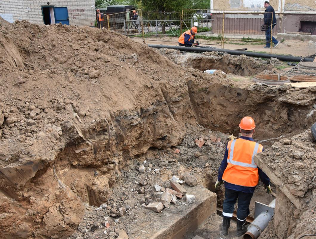 В Костроме устраняют выявленные после опрессовок повреждения на тепловых сетях 
