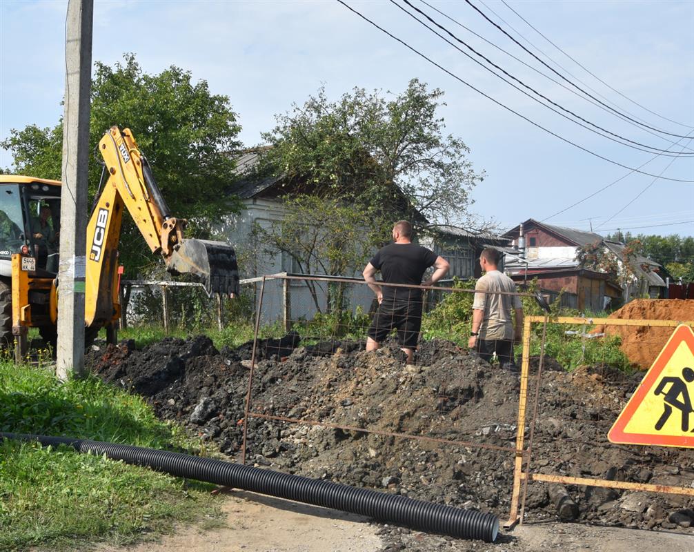 Ещё два проекта по строительству сетей водоотведения реализованы в Костроме 
