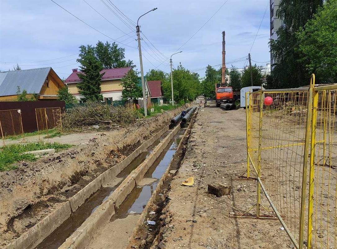 В Костроме устраняют дефекты на тепловых сетях, выявленные в ходе опрессовки
