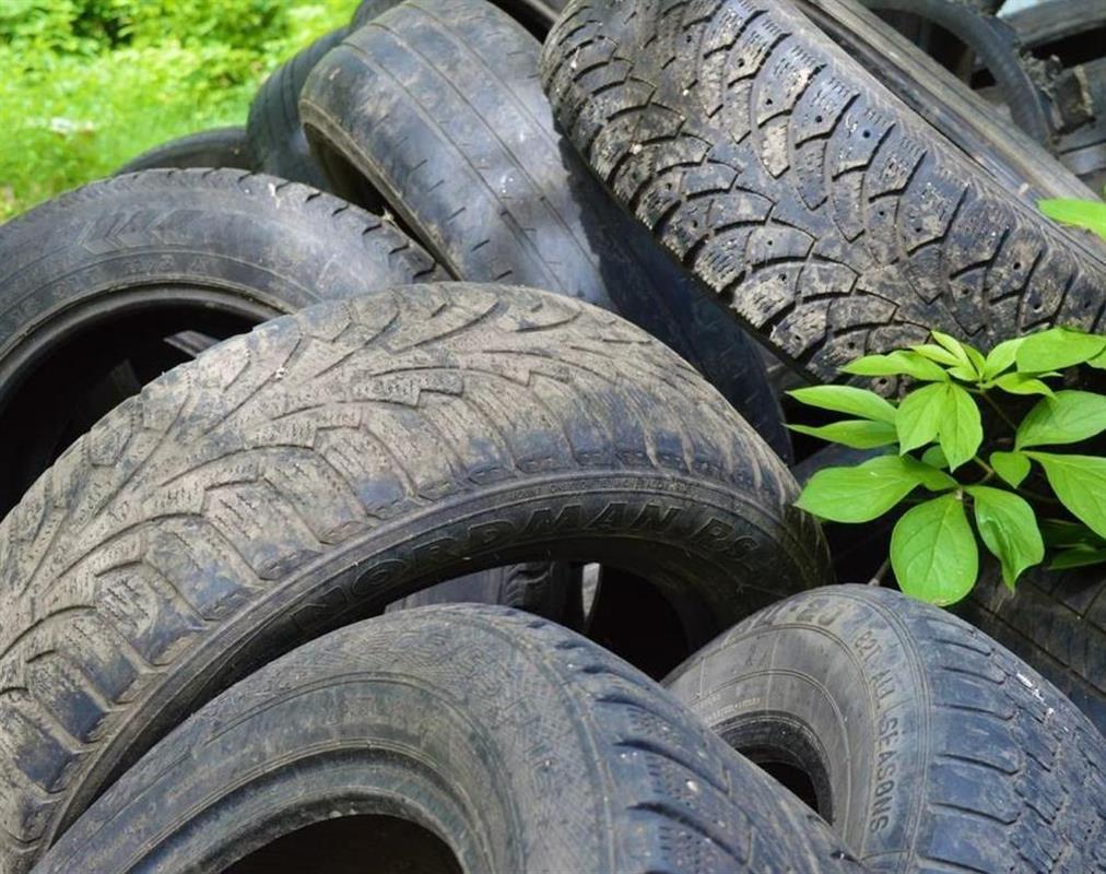 В Костроме продолжается акция по утилизации старых автомобильных шин 