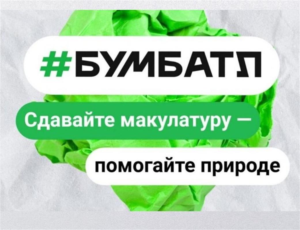 Костромичи сдадут макулатуру в ходе экологической акции «БумБатл»
