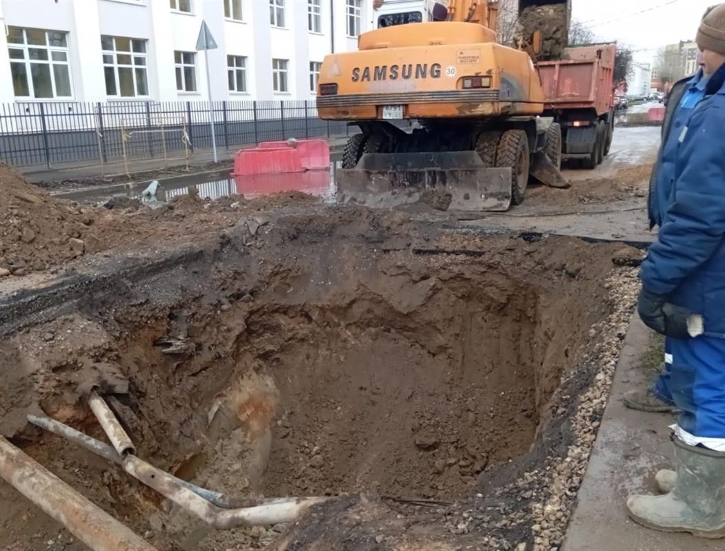 В костромском посёлке Первом сегодня отремонтируют водовод