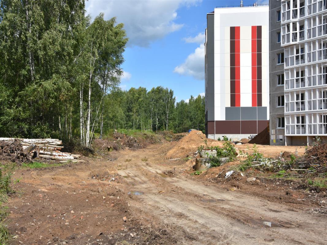 В костромском Заволжье продолжится строительство дороги к новому жилому комплексу