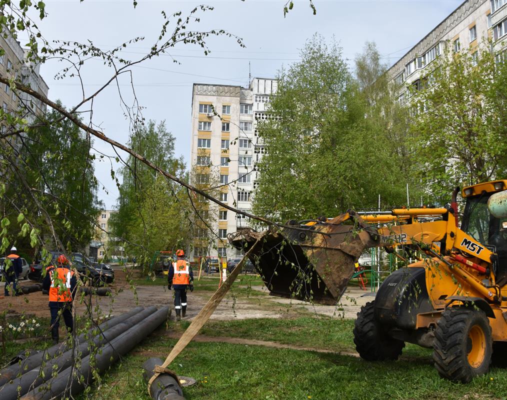 Костромские теплоэнергетики наращивают объёмы ремонтов на сетях