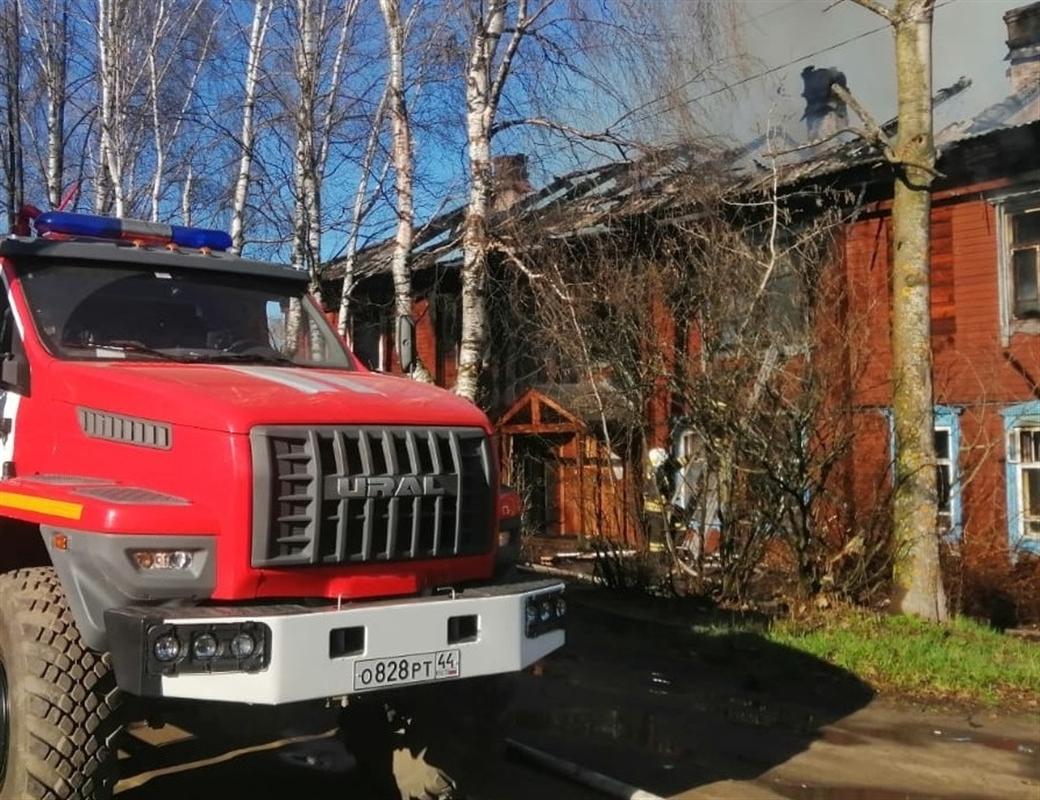 В Костромской области за сутки произошло 4 пожара из-за нарушений при топке печей

