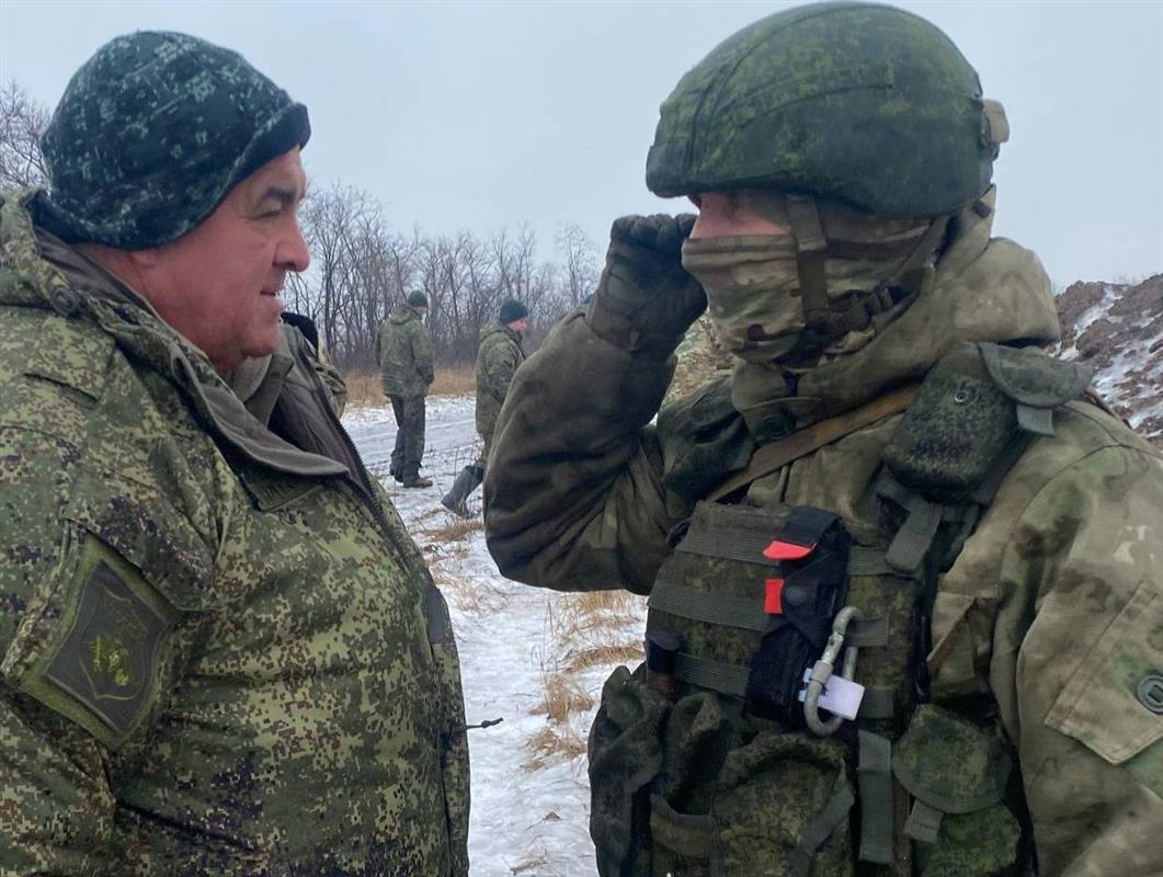 Сергей Ситников встретился с костромскими военнослужащими в зоне спецоперации