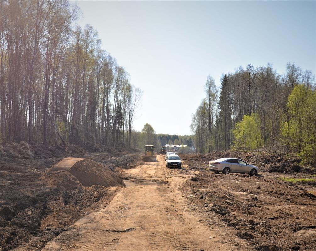 В Костроме началось строительство объездной дороги в районе улицы Галичской
