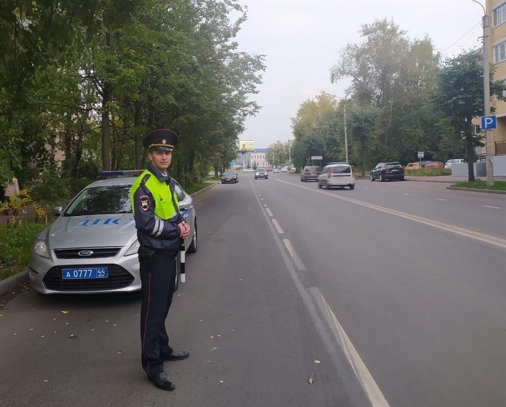 Автоинспекторы проверили безопасность пешеходов на дорогах Костромы
