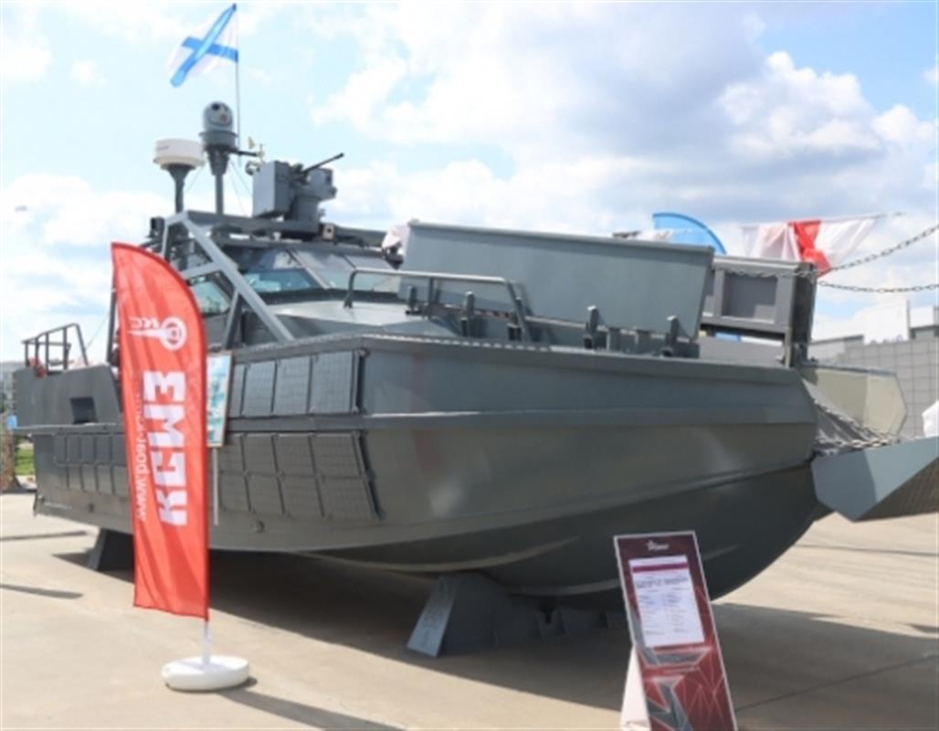 Костромской судомеханический завод изготовил новый десантно-штурмовой катер
