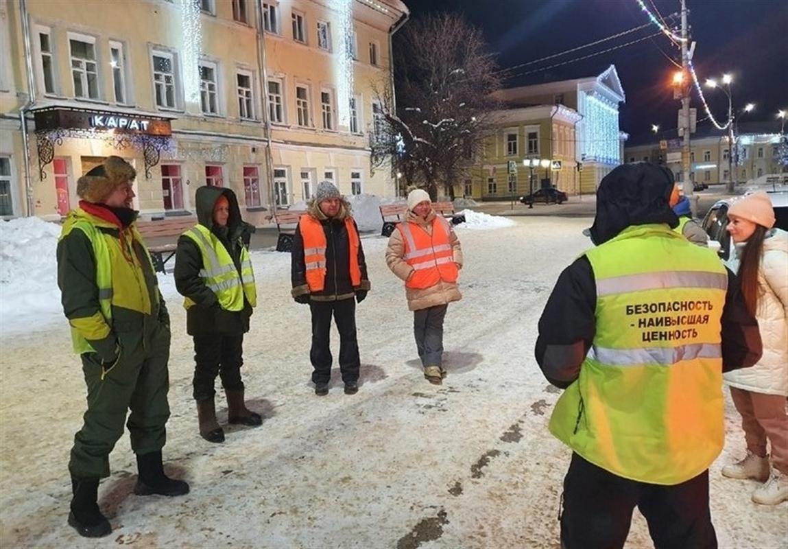 На улицы Костромы вновь выходит «морозный патруль» 