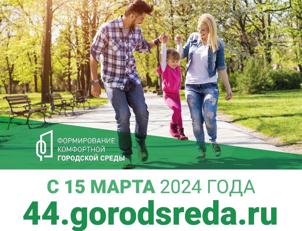 В Костроме готовятся к голосованию за благоустройство общественной территории 