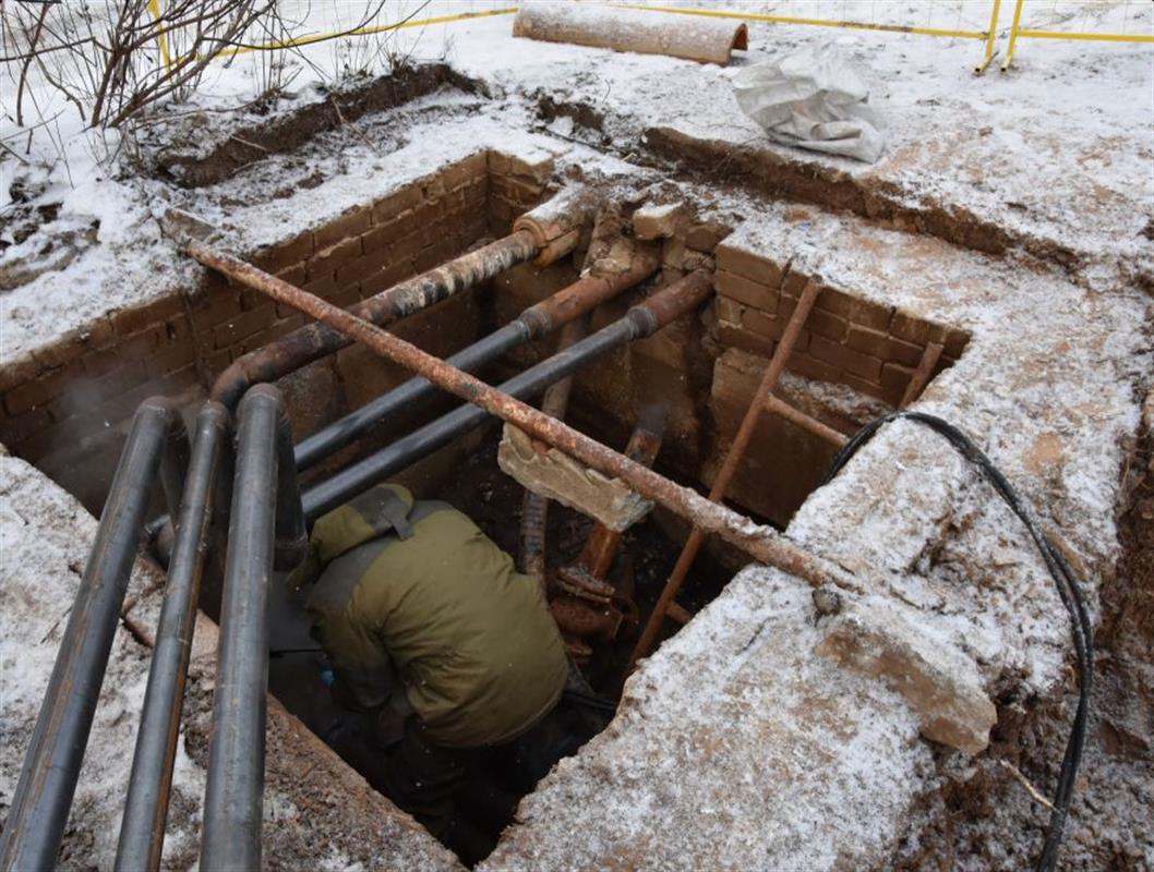 В Костроме оперативно устраняют дефекты на тепловых сетях: где идут работы?