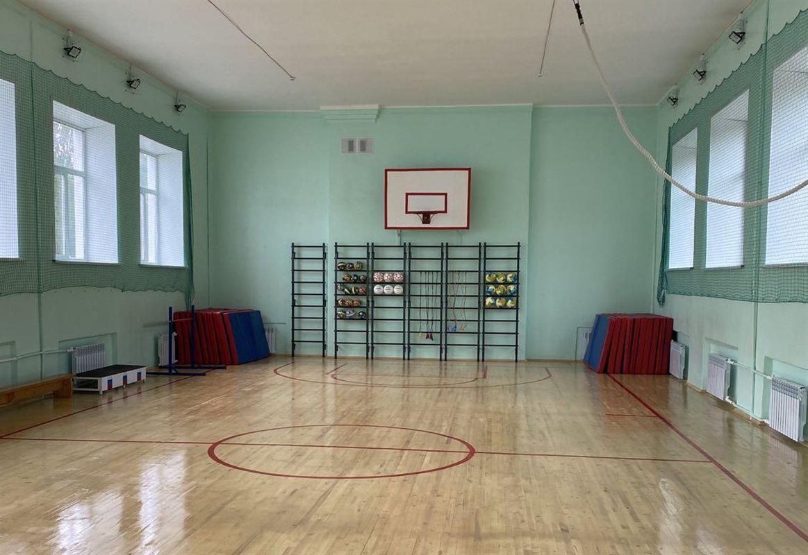 В школе №18, победившей в конкурсе общественных инициатив, отремонтировали спортзал
