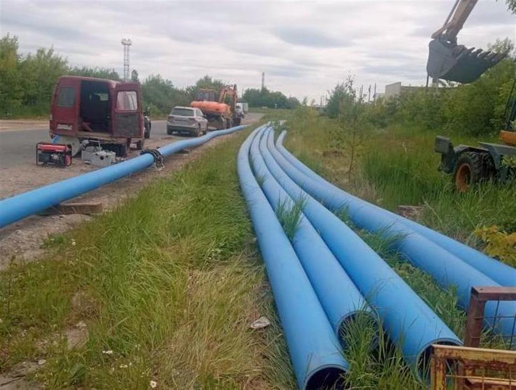 В костромском посёлке Первом ведутся работы по улучшению качества водоснабжения