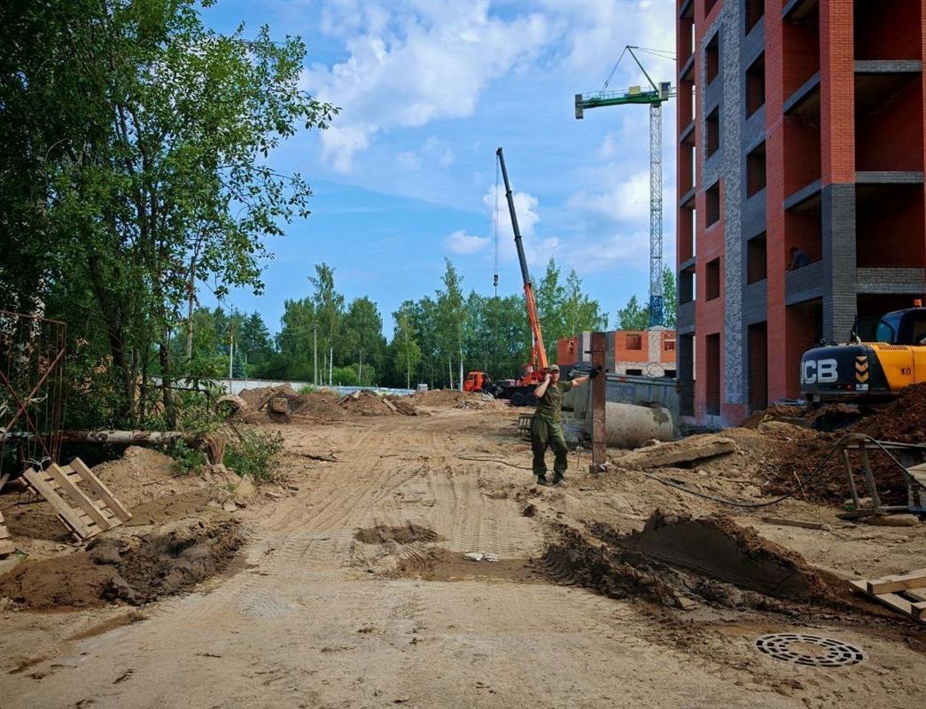 В Костроме строят дорогу, которая свяжет улицу Профсоюзную и Кинешемское шоссе