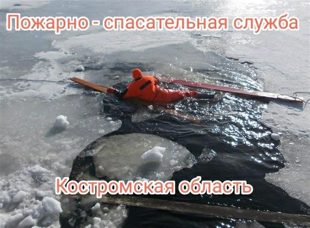 Спасатели предупреждают: лёд на костромских водоёмах рыхлый и слабый
