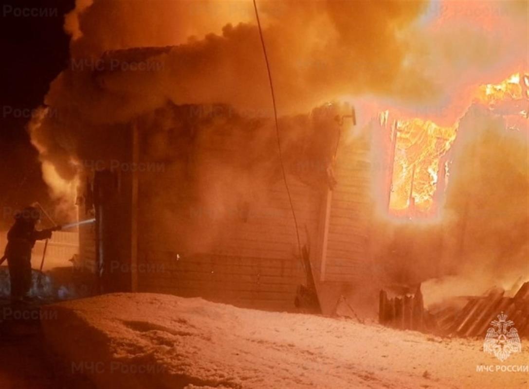 В первые дни нового года в Костромской области произошло 36 пожаров, есть погибшие