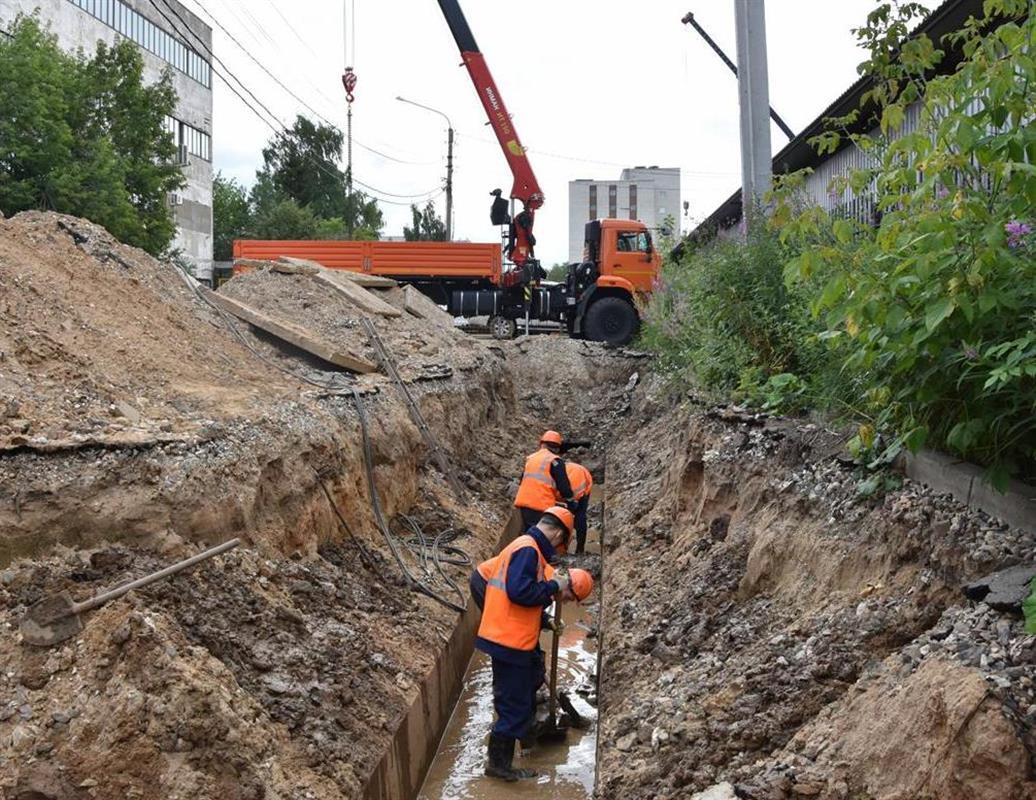 Костромские теплоэнергетики в оперативном режиме устраняют дефекты на сетях
