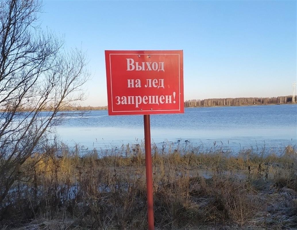 «Выход на лёд запрещён»: на костромских реках установят информационные таблички и аншлаги