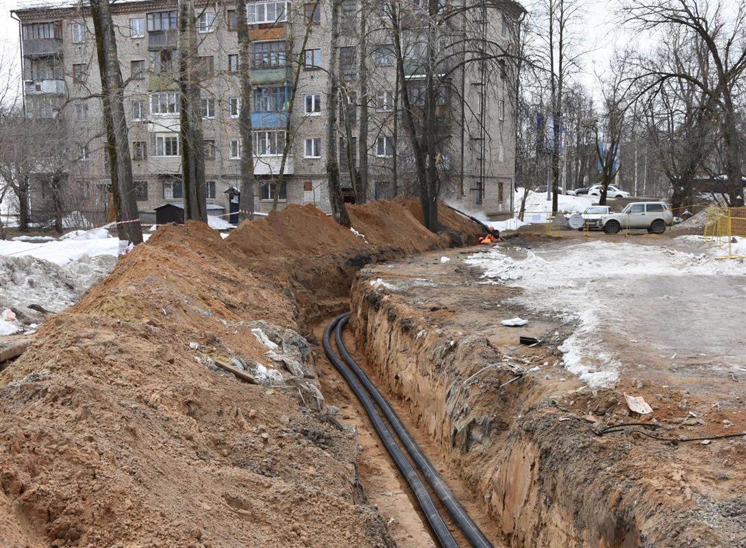 Капитальный ремонт тепловых сетей в Костроме набирает обороты