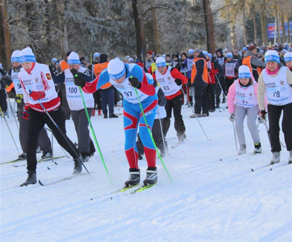 Костромичи примут участие в массовой гонке «Лыжня России»