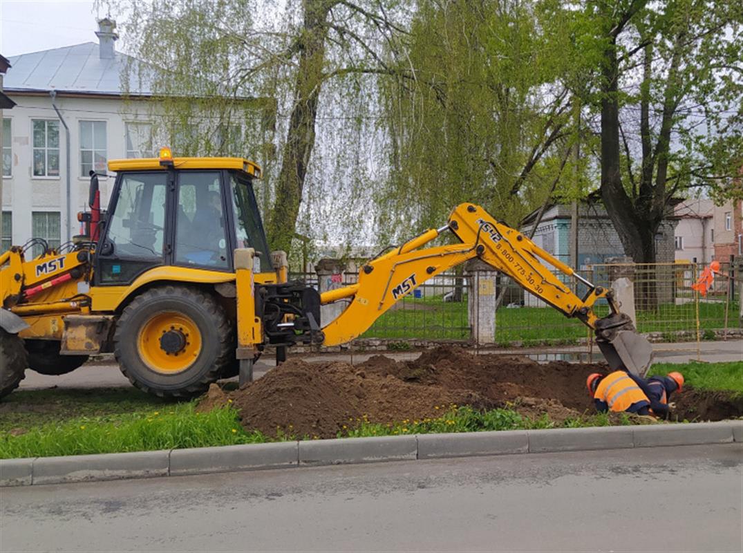 В Костроме устраняют повреждения на сетях после первого этапа опрессовки от ТЭЦ-1