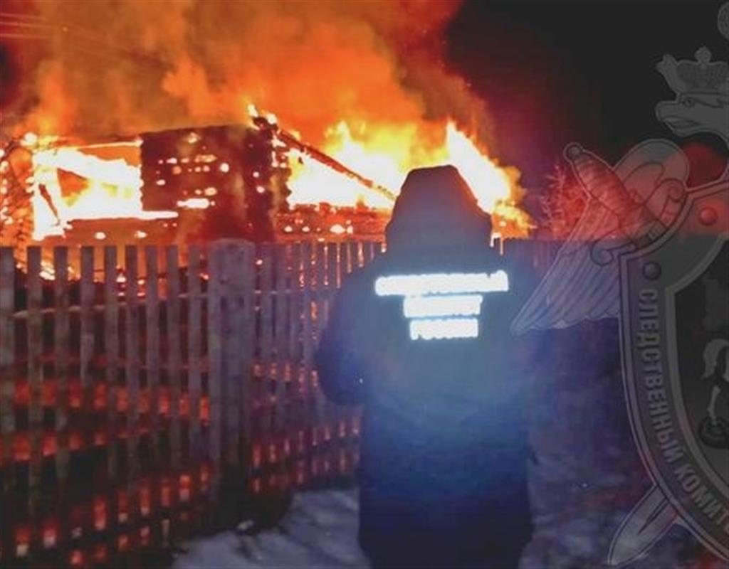 В костромской деревне при пожаре в жилом доме погибла женщина
