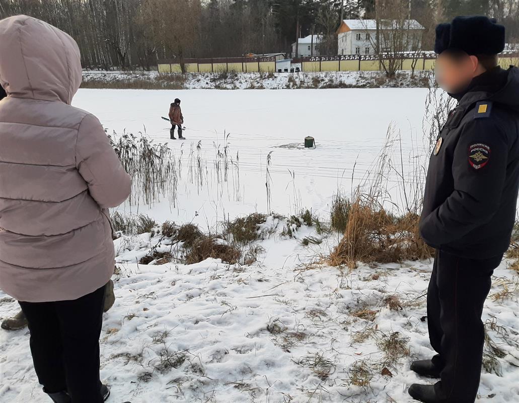 За выход на лёд под запрещающими знаками на костромичей составлено 5 протоколов
