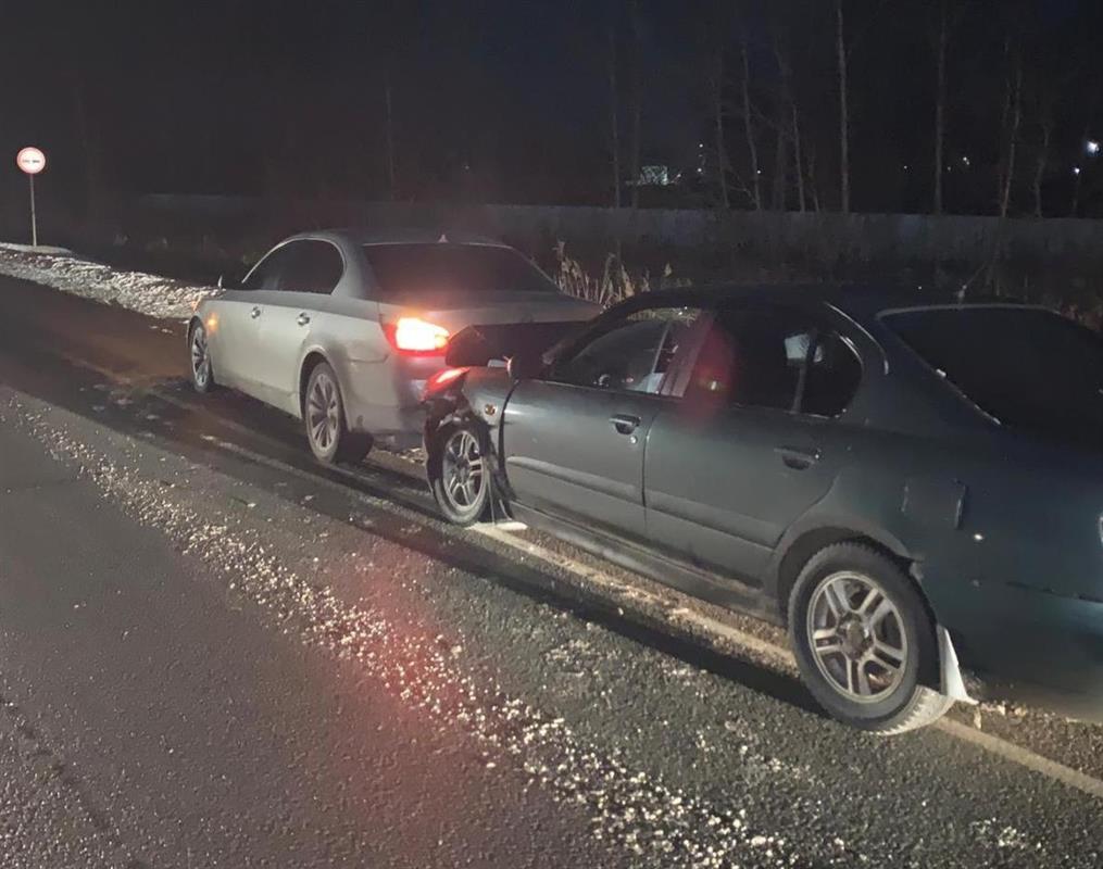 Нетрезвый водитель иномарки спровоцировал ДТП на костромской трассе