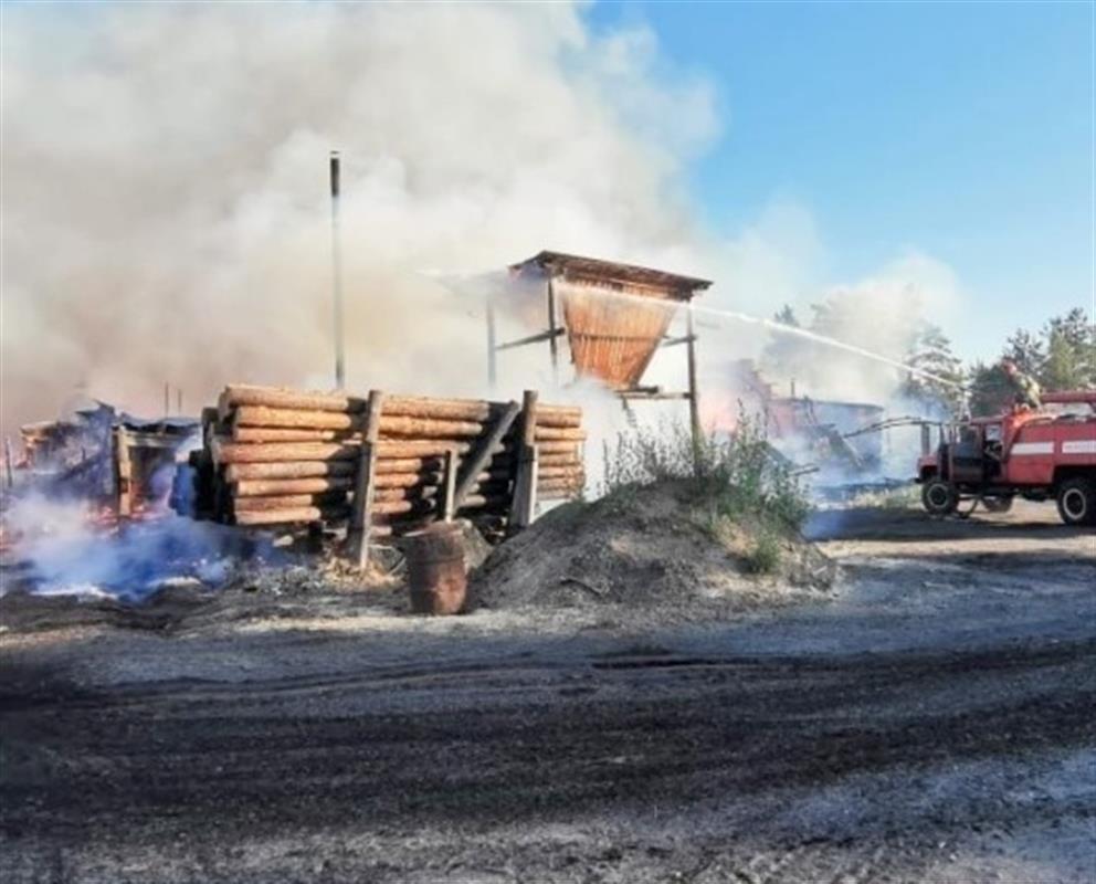 За неделю в Костромской области при пожарах пострадали два человека 