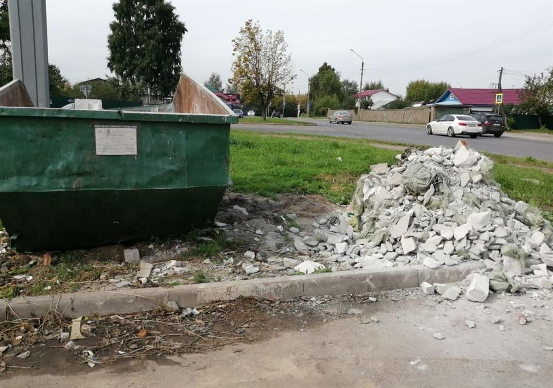 Костромичей, устраивающих стихийные свалки строительного мусора, ждут штрафы
