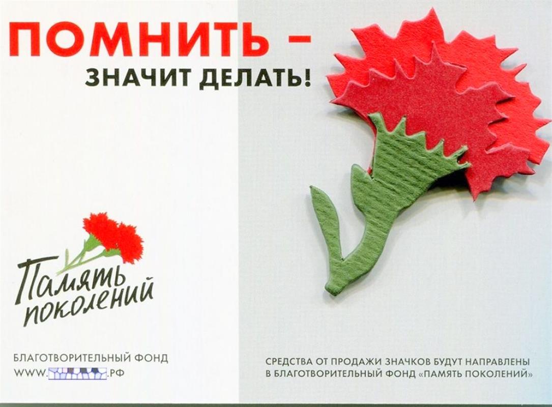 Костромичи участвуют в доброй акции «Красная гвоздика»
