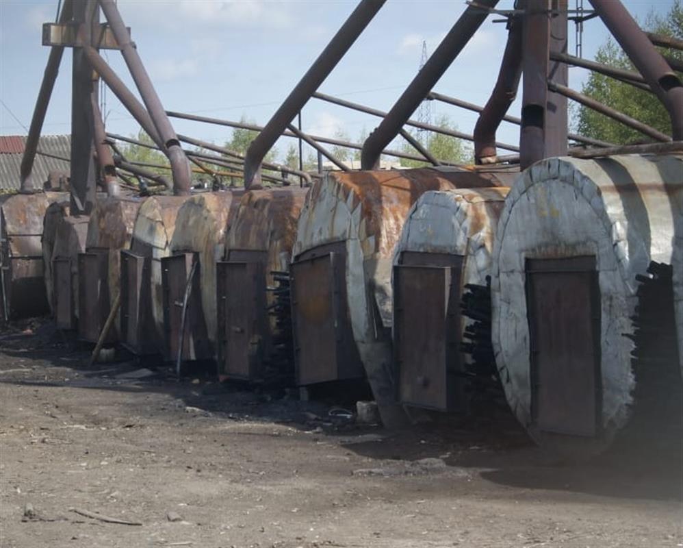В Костромской области ликвидировали ещё шесть незаконных установок углежогов
