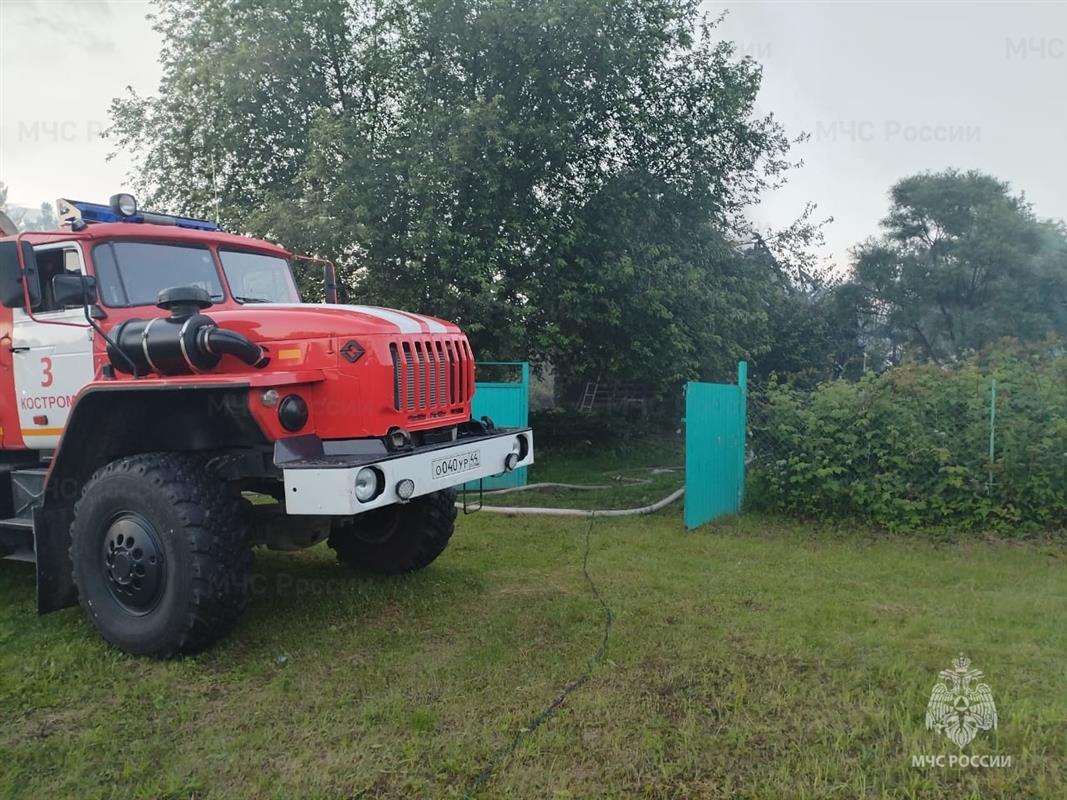 Костромичам напомнили о пожарной безопасности на дачном участке
