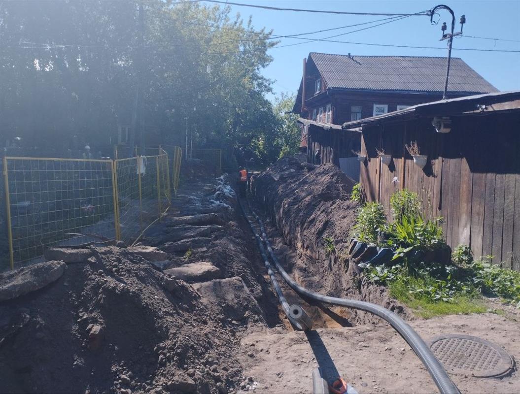 В Костроме капитально ремонтируют 120 участков тепловых сетей
