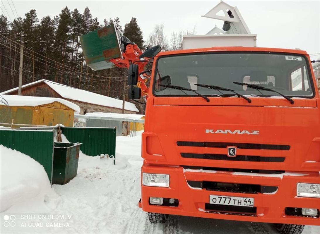 В Костроме усиливают контроль за вывозом мусора 
