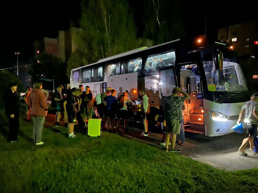 В Костромскую область приехали юные баскетболисты из Курска
