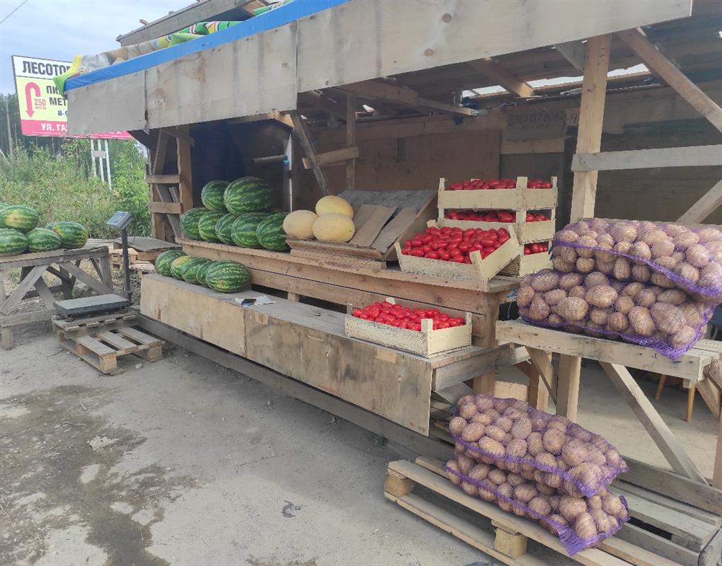 В Костроме проверяют места стихийной торговли овощами и фруктами