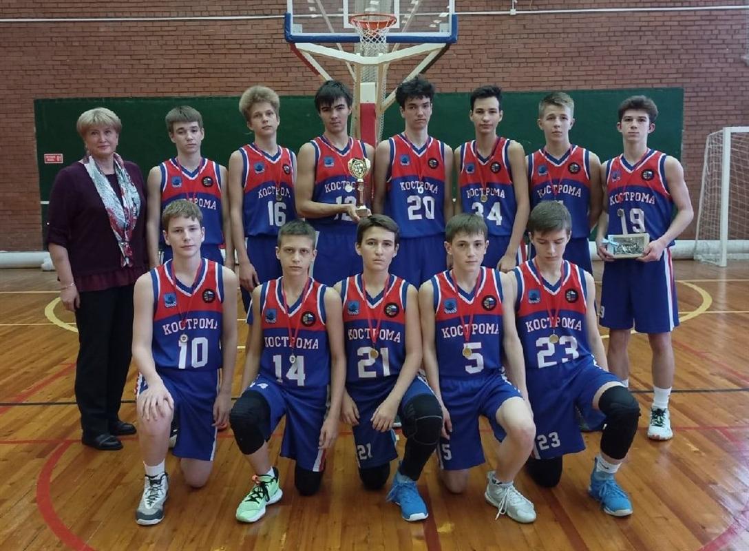 Костромские баскетболисты стали победителями первенства «Золотое кольцо – юниор»
