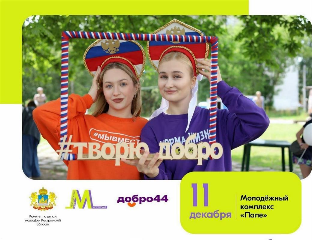 Костромские волонтёры подведут итоги добрых инициатив за год