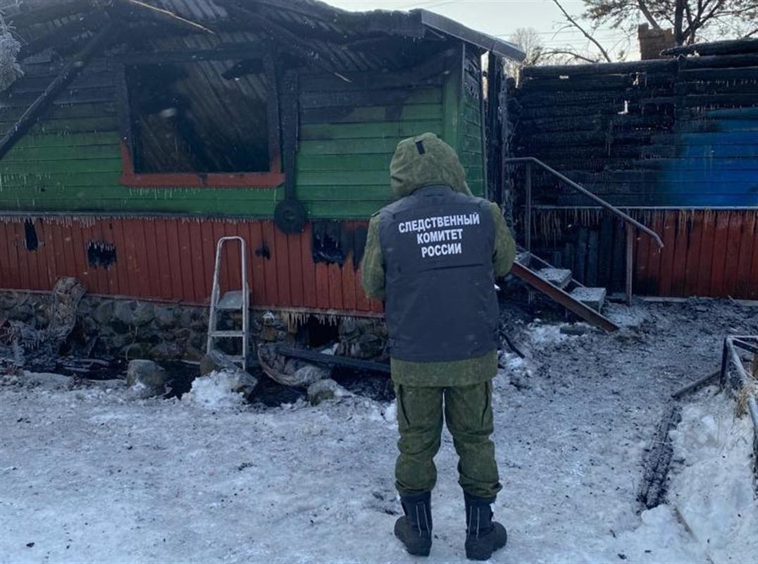 Во время пожаров в частных домах в Костромской области погибли два человека