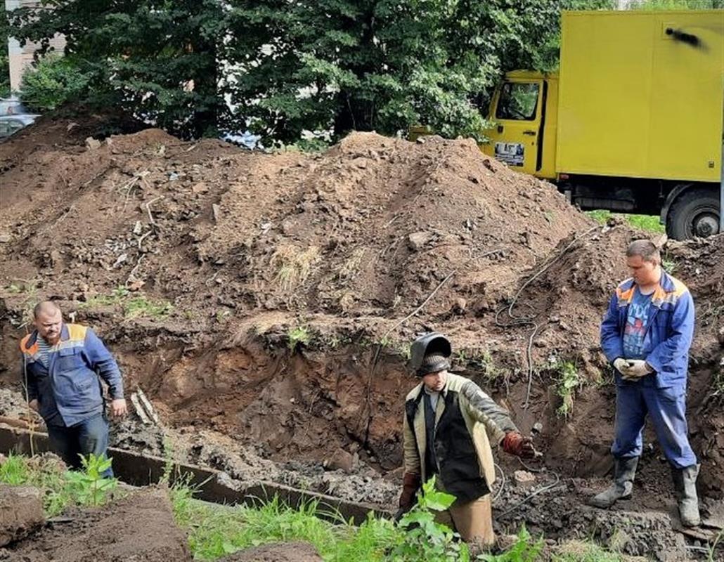 За сутки теплоэнергетики восстановили горячее водоснабжение на семи костромских улицах