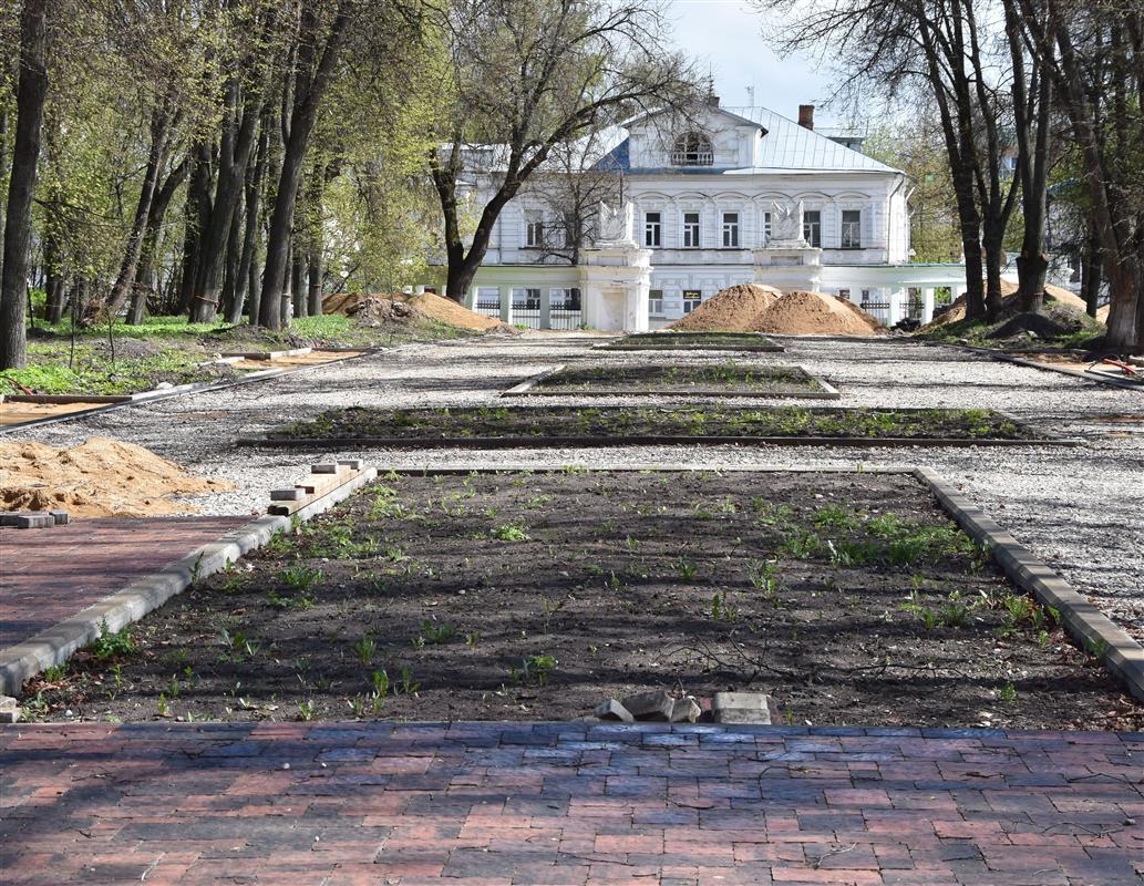 В Костроме возобновлено благоустройство парка «Центральный»
