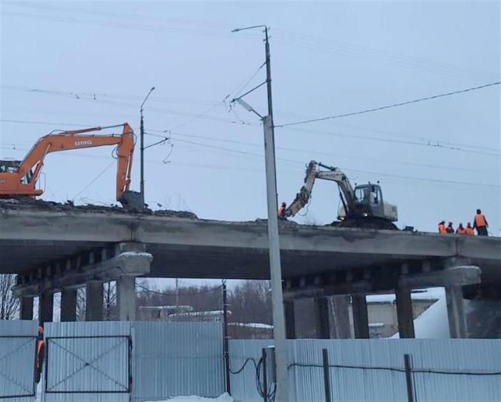 Возобновить движение по путепроводу в микрорайоне Юбилейном могут уже сегодня