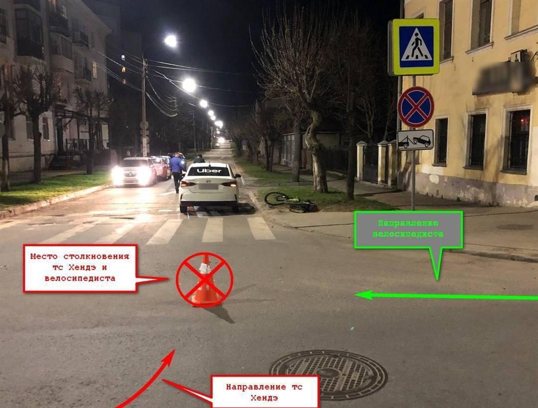В Костроме велосипедист оказался под колесами иномарки