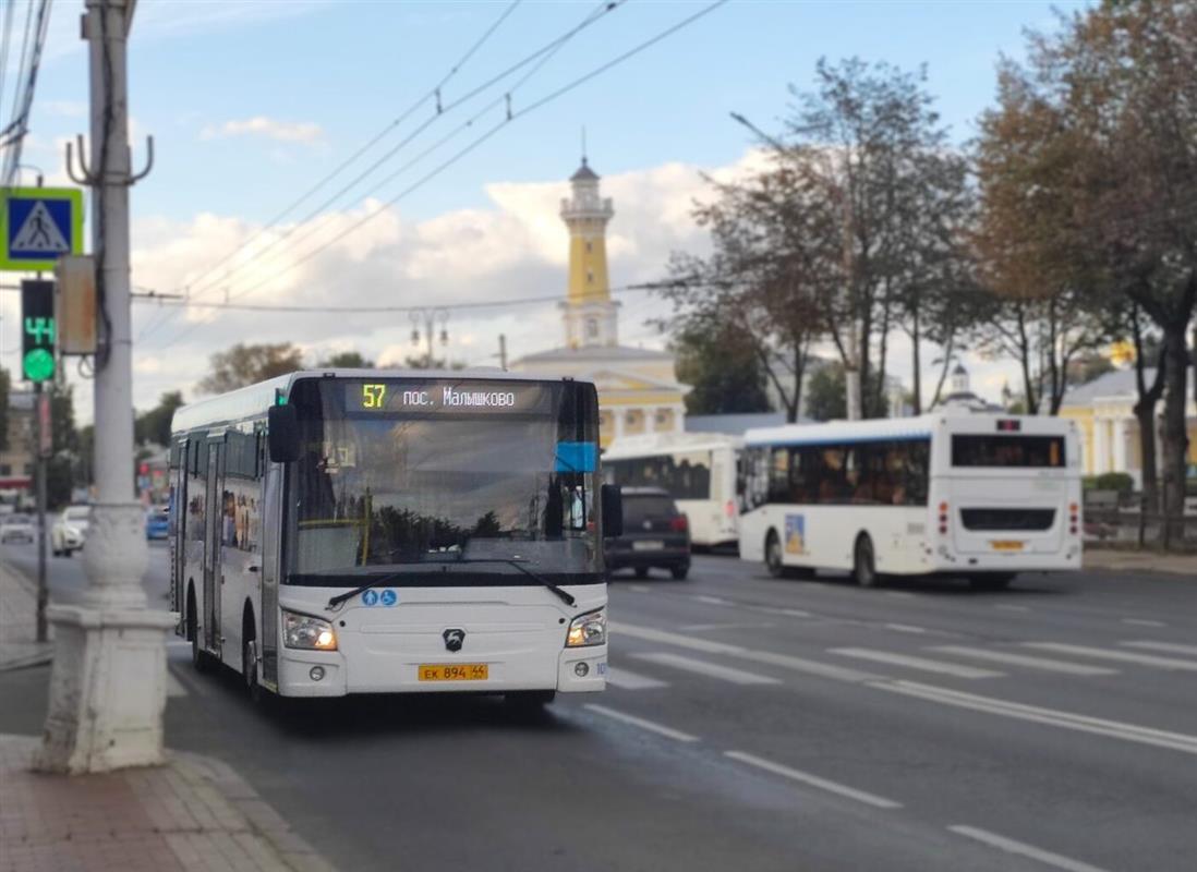 В День молодёжи до центра Костромы будут пущены дополнительные автобусы
