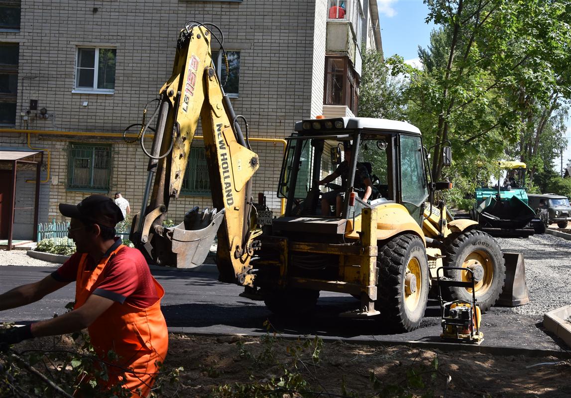 Еще десять дворов отремонтировали в Костроме