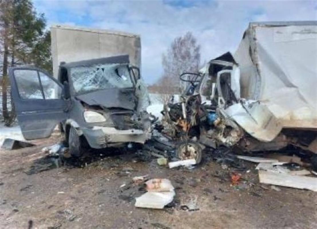 В автоаварии с грузовиками под Костромой пострадали четыре человека