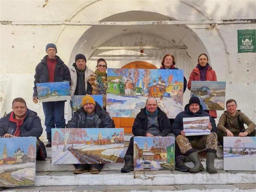 Участники всероссийского пленэра покажут свои картины на выставке в Костроме
