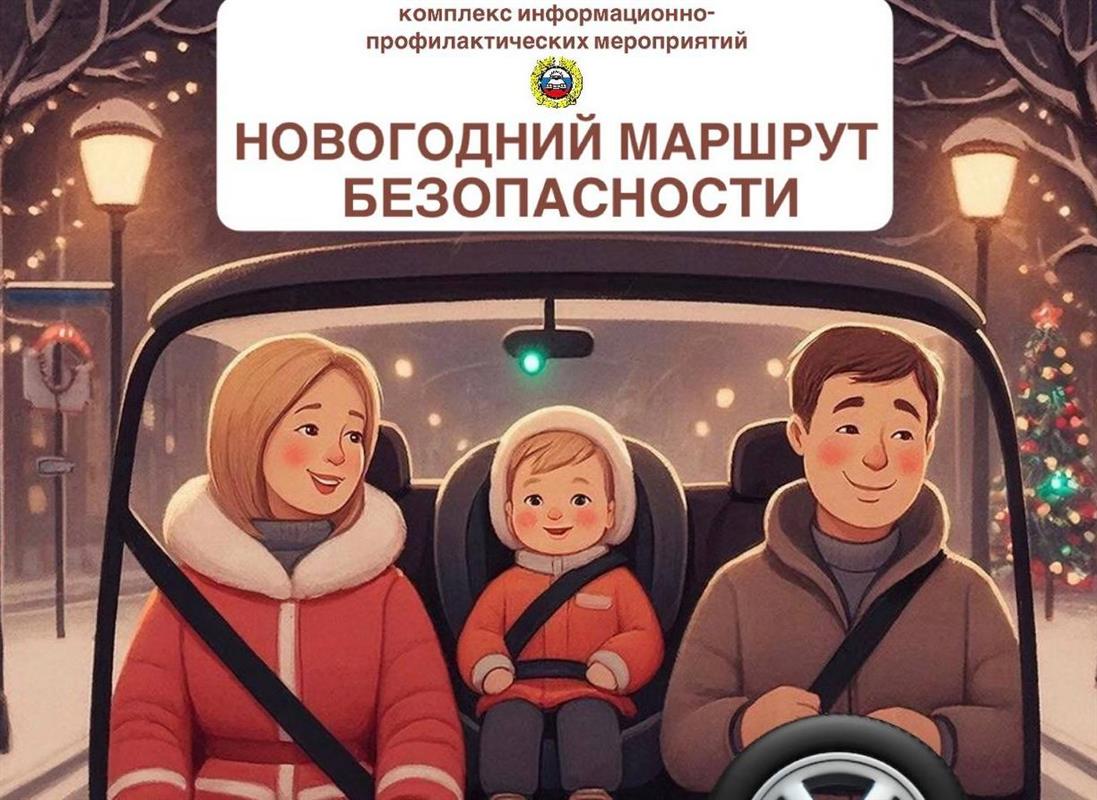 Акция Госавтоинспекции «Новогодний маршрут безопасности» стартовала в Костроме